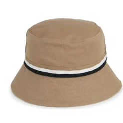 Hugo Boss Baby - Chapéu Bucket Reversível, Branco/Bege Outlet