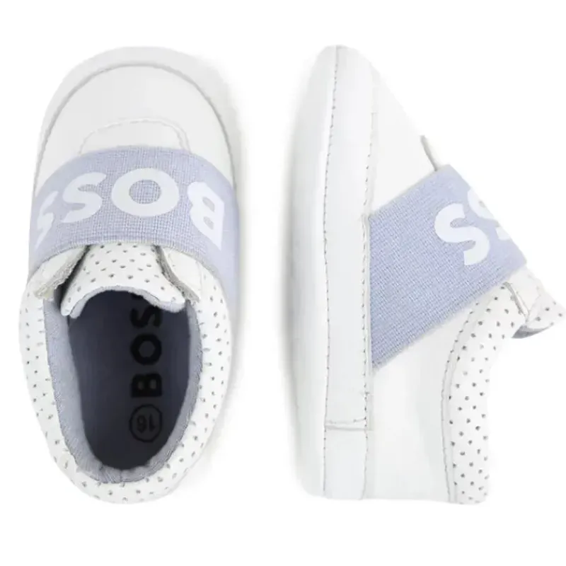 hugo_boss_baby__chinelos__SKUQXSQnl1C_2.webp Hugo Boss Baby - Chinelos de couro, tênis menino, branco e azul claro Discount