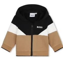 Hugo Boss Baby - Conjunto de algodão para bebê, marrom Outlet
