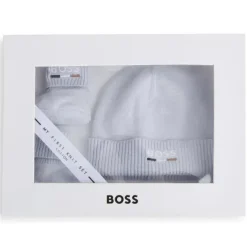 Hugo Boss Baby - Conjunto de gorro e futebol para menino, azul Discount