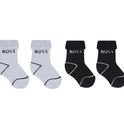 Hugo Boss Baby - Meias para meninos, azul marinho Fashion