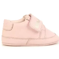 Hugo Boss Baby – Sapatos pré-walker com logotipo rosa para meninas Outlet