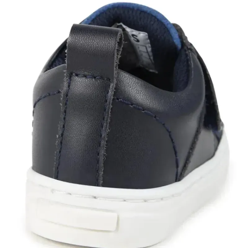 hugo_boss_baby__tnis_com__SKU1UUqkP2c_2.webp Hugo Boss Baby - Tênis Com Logotipo Elástico, Azul Marinho Hot