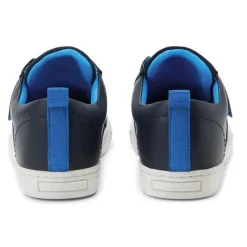 Hugo Boss Baby - Tênis masculino com logotipo de velcro marinho Sale