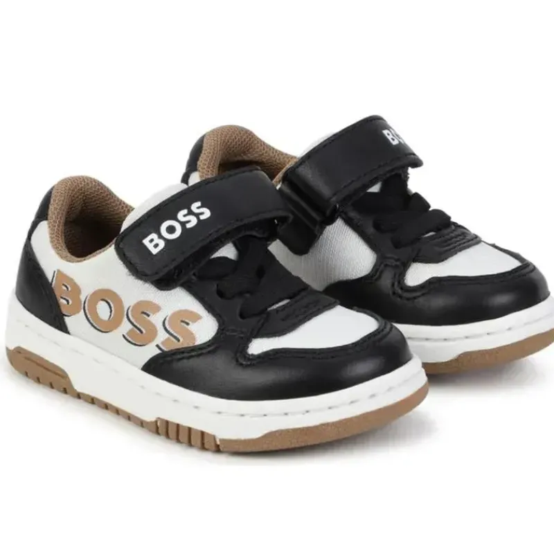 hugo_boss_baby__tnis_meni_SKU3qWguFRo_0.webp Hugo Boss Baby - Tênis Menino, Preto/Bege Best