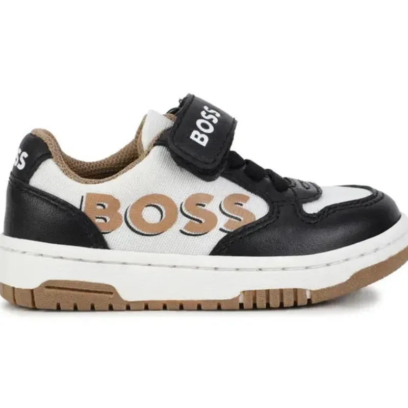 hugo_boss_baby__tnis_meni_SKU3qWguFRo_1.webp Hugo Boss Baby - Tênis Menino, Preto/Bege Best