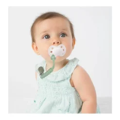 Infantino - All-In-One Pacigrip Silicone Holder 2Pk, Sage Green Fashion