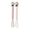 Infantino - All-In-One Pacigrip Silicone Holder 2Pk, Dusty Rose Discount