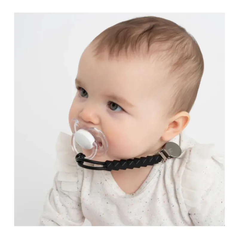 infantino__allinone_pacig_SKUid01dnSY_3.webp Infantino - All-In-One Pacigrip Silicone Holder 2Pk, Black/White New