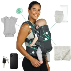 Infantino - Carry On Active Multi-Pocket Carrier Hot
