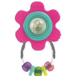 Infantino - chocalho de flor goma Spin &amp; Teethe Hot