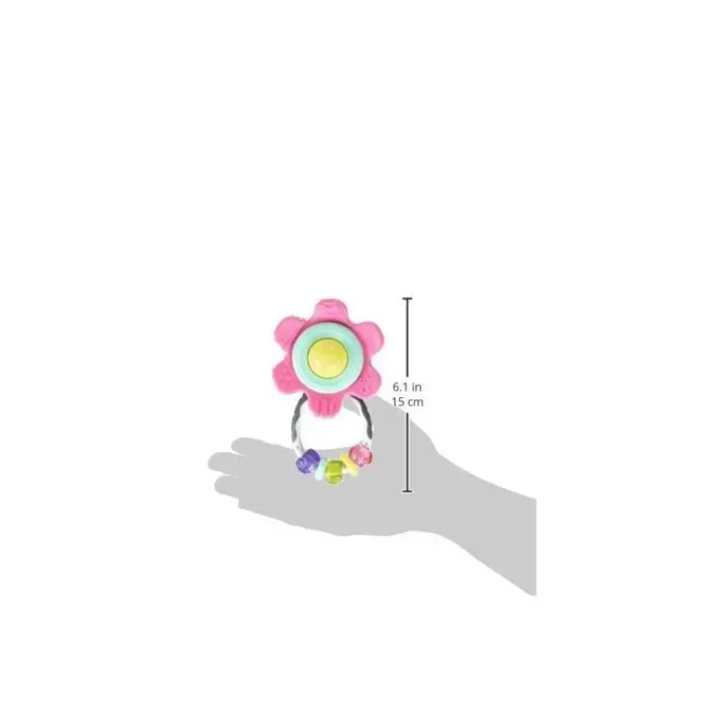 infantino__chocalho_de_fl_SKUSdWW0UGt_1.webp Infantino - chocalho de flor goma Spin & Teethe Hot
