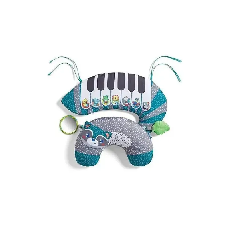 infantino__cresa_comigo___SKUGja4iQaB_0.webp Infantino - Cresça comigo 3 em 1 Tummy Time Piano, Raccoon Clearance