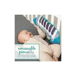 Infantino - Cresça comigo 3 em 1 Tummy Time Piano, Raccoon Clearance