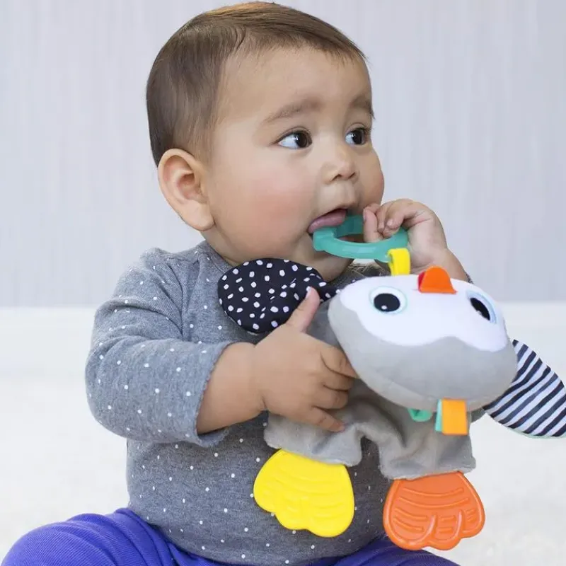 infantino__cuddly_teether_SKUEzZu6n6b_2.webp Infantino - Cuddly Teether, Penguin Clearance