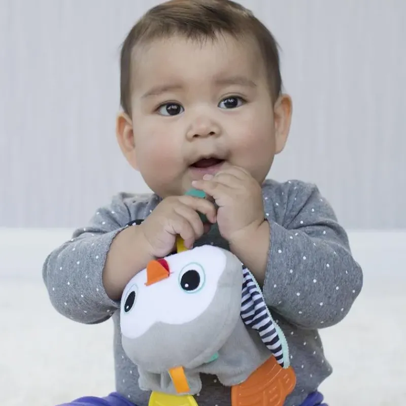 infantino__cuddly_teether_SKUEzZu6n6b_3.webp Infantino - Cuddly Teether, Penguin Clearance