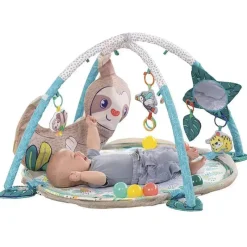 Infantino - 4-em-1 Jumbo Baby Activity Gym &amp; Ball Pit - Preguiça New