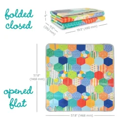 Infantino - Foldable Soft Foam Mat Hot