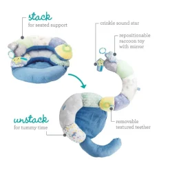 Infantino - 2-In-1 Tummy Time & Seated Support Clearance