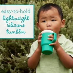 Infantino - My 1St Tumbler - Soft Silicone 9 Oz, Alpine Online