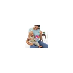 Infantino - Pull & Shake Jittery Pal - Elefante Roxo - Brinquedo de bebê Fashion