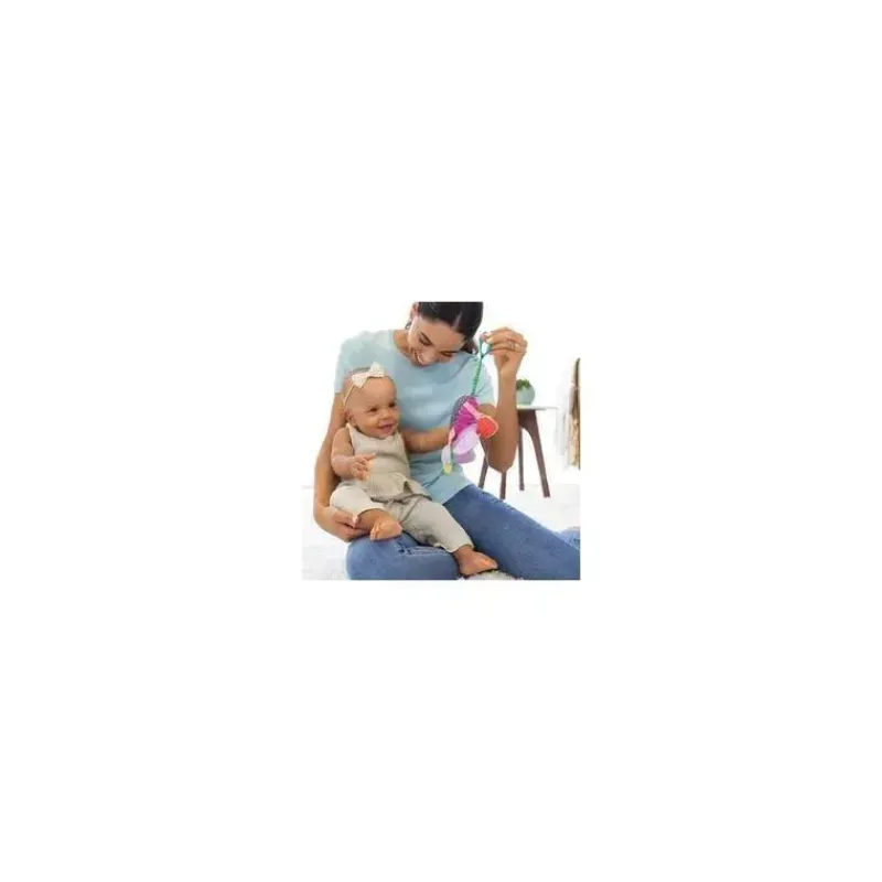 infantino__pull_ampamp_sh_SKUxbqMHn4s_3.webp Infantino - Pull & Shake Jittery Pal - Elefante Roxo - Brinquedo de bebê Fashion