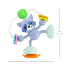 Infantino - Stick & Spin Pal, Raccoon Outlet