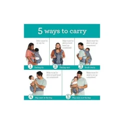 Infantino - Suporte para assento de quadril Hip Rider Plus 5 em 1 Best