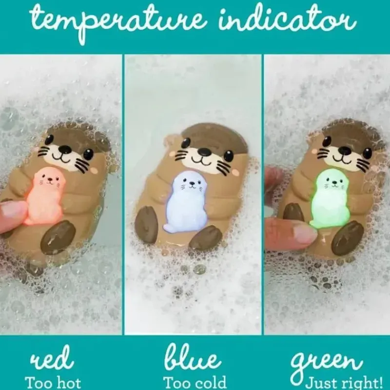 infantino__wee_wild_ones__SKUDWrtWaWS_2.webp Infantino - Wee Wild Ones - Sensor térmico de banho digital, lontra Sale