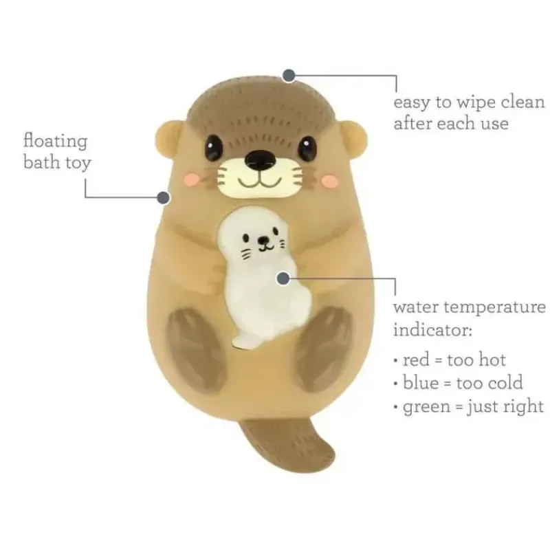 infantino__wee_wild_ones__SKUDWrtWaWS_3.webp Infantino - Wee Wild Ones - Sensor térmico de banho digital, lontra Sale