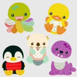 Infantino - Wee Wild Ones Mix & Match Adesivos de banho Amigos Sale