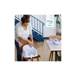 Infantino - Wee Wild Ones Music &amp; Lights 3 em 1 Discovery Seat &amp; Booster, Lavanda Fashion