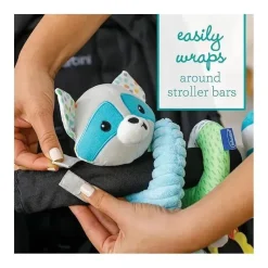 Infantino - Wee Wild Ones - Brinquedo de atividade em espiral, guaxinim Clearance