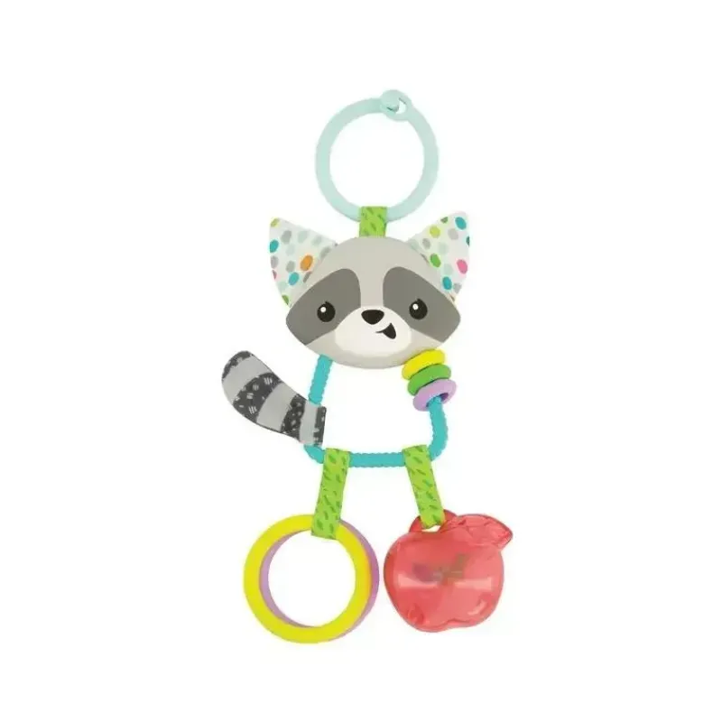 infantino__wee_wild_ones__SKUh0UYZGzr_0.webp Infantino - Wee Wild Ones Jingle Charms Chocalho, Guaxinim Hot