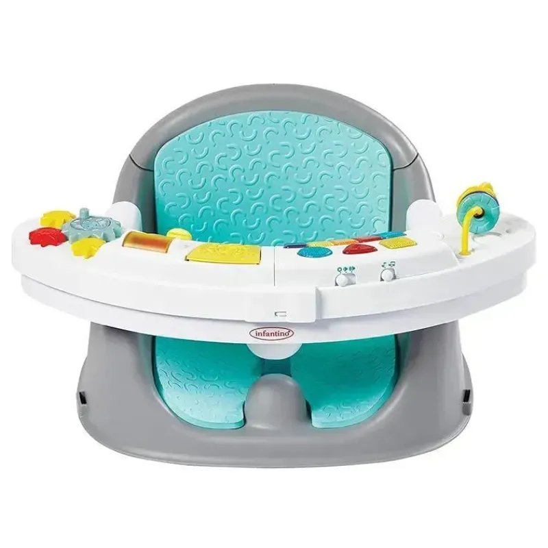 infantino_music_ampamp_li_SKUOzbcq1s4_0.webp Infantino Music & Lights 3 em 1 Discovery Assento & Booster, Assento Infantil e Cadeira de Alimentação Clearance