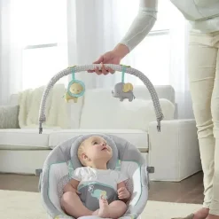 Ingenuity - Assento infantil calmante para bebês com vibrações, Morrison Discount
