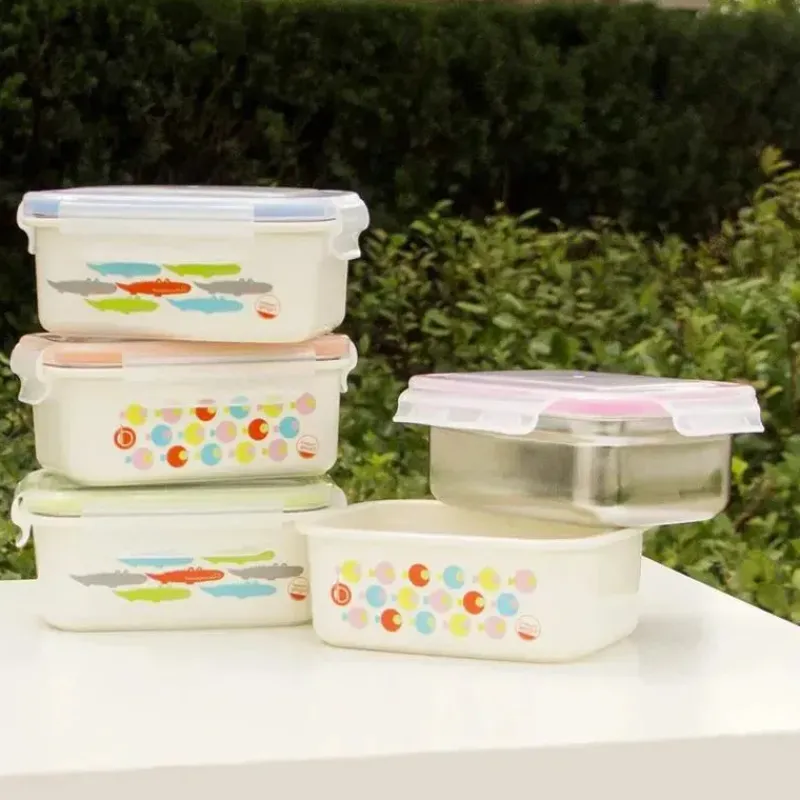 innobaby__lanche_ou_lanch_SKU435HKDtd_2.webp Innobaby - lanche ou lancheira de aço inoxidável Keepin' Fresh, 16 onças, jacaré Fashion