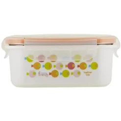 Innobaby Keepin' Fresh Lancheira Bento de aço inoxidável/recipiente de comida, laranja/peixe Online