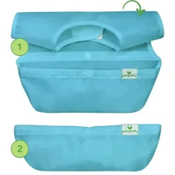 Iplay - Babadores Snap & Go Easy-Wear (3 unidades), picolés rosa, 9/18 meses Sale