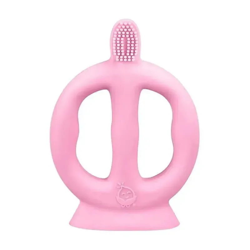 iplay__escova_de_dentes_d_SKUaZYOf9ZI_0.webp Iplay - Escova de dentes de aprendizagem feita de silicone, rosa, 9/18M Sale
