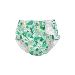 Iplay - Fralda de banho absorvente reutilizável Snap, selva tropical verde Online