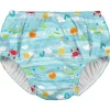 Iplay - Fralda de banho absorvente reutilizável divertida pull-up, Light Aqua Sea Friends Best