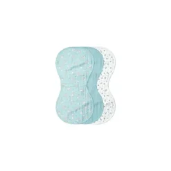 Iplay - Panos de arroto de musselina 3Pk feitos de algodão orgânico, Aqua Fox Sale