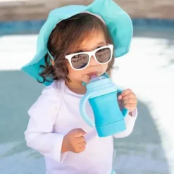 Iplay - Sprout Ware Sip & Straw Cup feito de plantas, Aqua, 6M Outlet