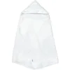 Iplay - Toalha de musselina com capuz feita de algodão orgânico, branco Discount