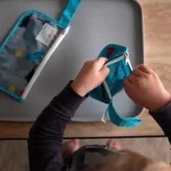 Iplay Baby - Pacote de 2 sacos de lanche reutilizáveis, Aqua Pirate, 6M Discount