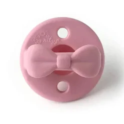Itzy Ritzy - 2 pacotes de chupetas de silicone - laço (rosa claro/rosa escuro) Sale