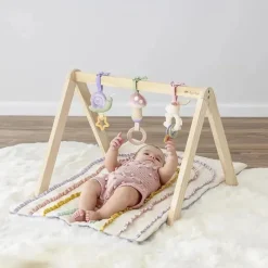 Itzy Ritzy - Bitzy Bespoke Ritzy Activity Gym™ Ginásio de madeira, pastel New
