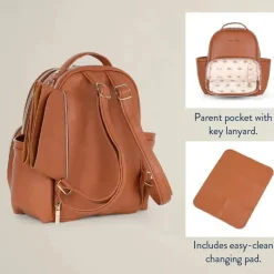 Itzy Ritzy - Bolsa de fraldas Mini Plus, Conhaque Online