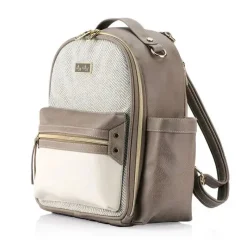 Itzy Ritzy - Bolsa de Fraldas Mini Mochila Baunilha Latte Outlet